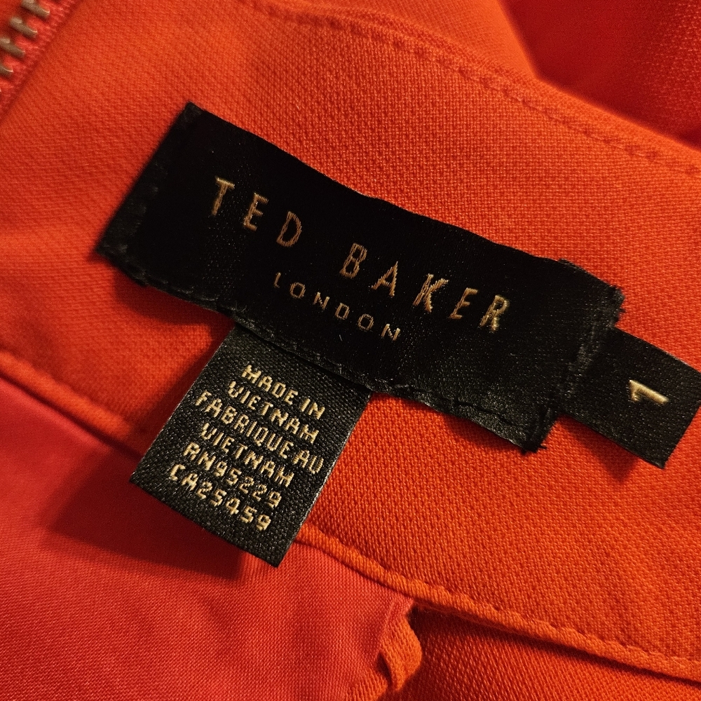 Ted Baker Torriya Halterneck Scallop Ruffle Tunic Dress - Picture 4 of 7